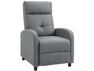 Fauteuil relax électrique RAELUNYI Cuir / Tissu noir