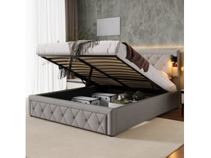 Sommier coffre 160x200 cm TCQPZ vendu avec sommier,sans matelas