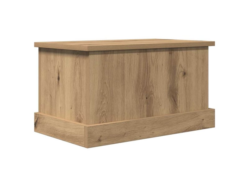  Boîtes de rangement chêne artisanal 30x50x28 cm bois ingénierie  - Conforama A