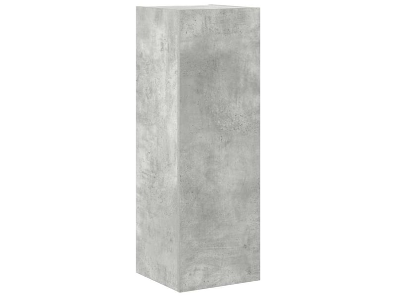  Ensemble de meubles tv 4 pcs gris béton bois d'ingénierie shl22185  - Conforama E