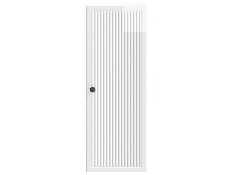  Armoire murale salon, meuble de rangement blanc brillant 33 x 34,5 x 90 cm shl2891  - Conforama D