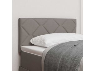 Tete de lit A poser largeur 80 cm   taupe