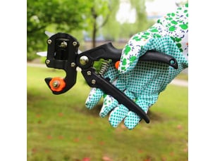 Ciseaux de greffage 2-en-1 avec lames de rechange – kit professionnel pour taille et greffe de plantes, vignes et arbres fruitiers