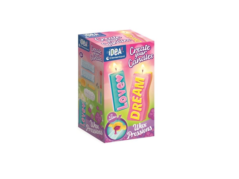  Coffret bougies message waxpressions 2 bougies avec moule double et accessoires CLE8005125183531 - Conforama A