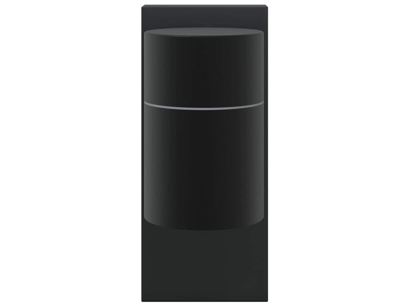  Applique murale extérieure noir 6,5x10,5x16 cm shl52947  - Conforama D