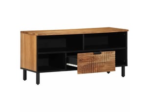 Meuble tv coloris marron 100 cm <strong></strong>  <strong></strong>