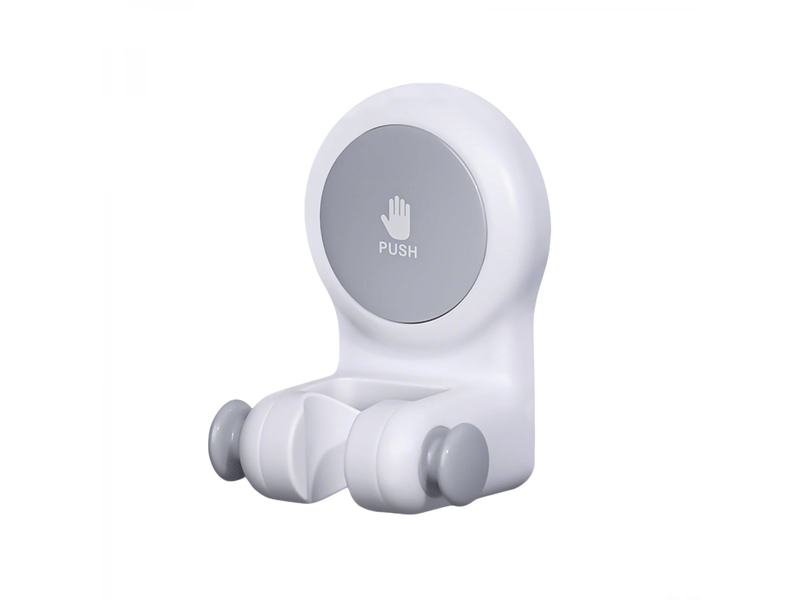  Support de douchette rotatif 360° ventouse - fixation sans percage universelle pour pommeau de douche  - Conforama A