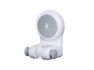 Support de douchette rotatif 360° ventouse - fixation sans percage universelle pour pommeau de douche