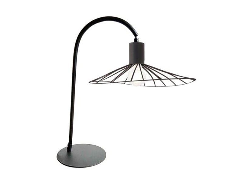 Lampe LEIKA coloris noir - Conforama B
