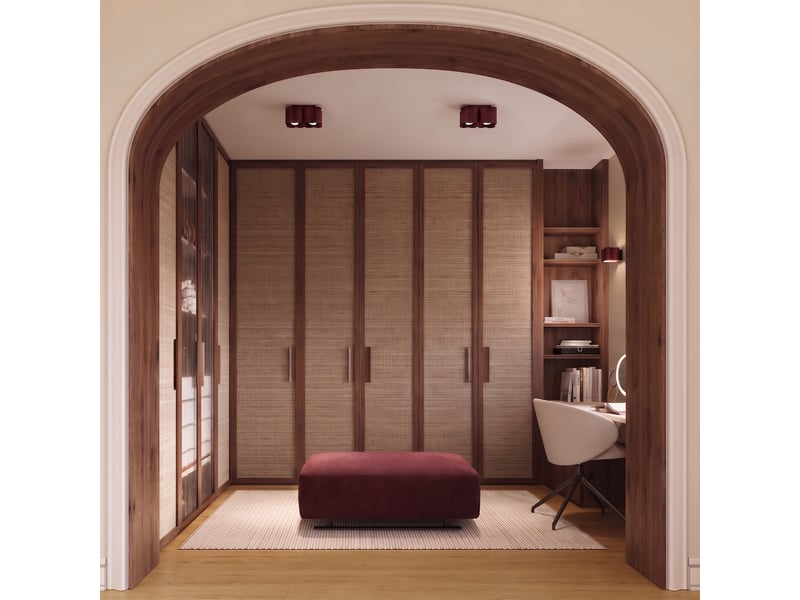  Plafonnier ovio 1 bordeaux gu10 aluminium moderne 10x12x12cm SL.3365 - Conforama B