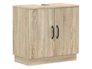 Meuble sous lavabo de salle de bain hoorn chêne sonoma cf64910