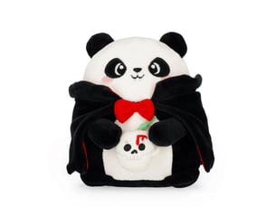 Peluche halloween panda vampire - super soft
