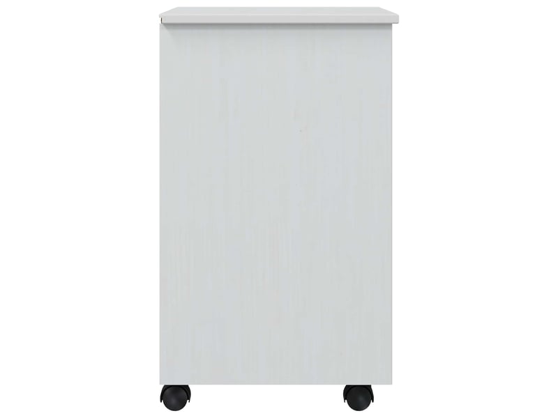  Caisson roulant de bureau avec tiroirs corona blanc shl1009  - Conforama E