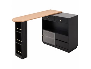 Bar coloris noir <strong>MODFU</strong> <strong></strong> - 120 cm