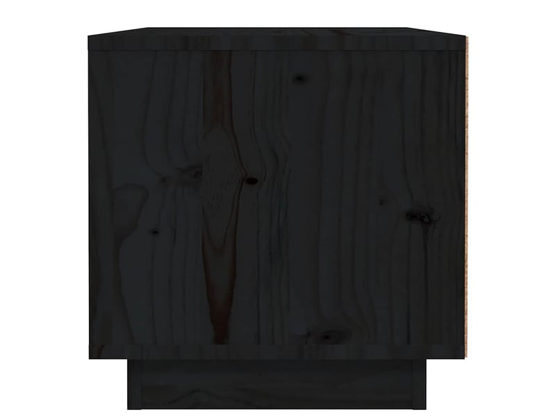  Table de chevet - cabinet de chevet - table de nuit noir 40x34x35 cm bois de pin solide  - Conforama E