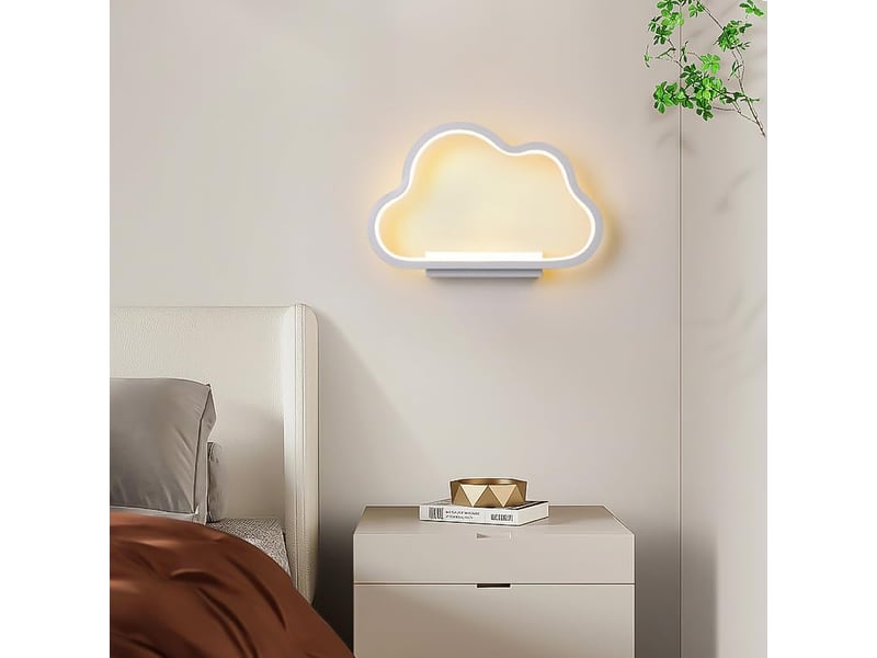  Applique murale intérieure led,20w2200lm moderne 3 température de couleur blanc  - Conforama D