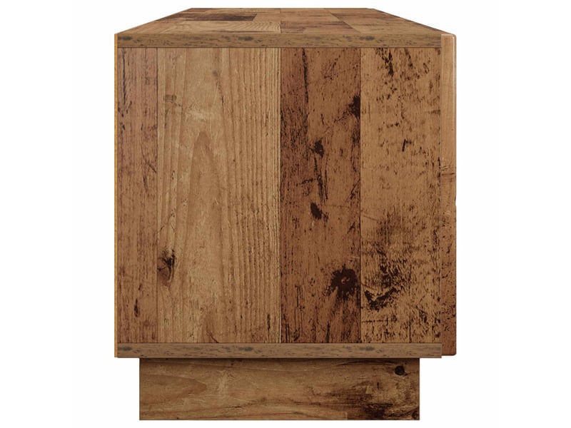  Meuble tv, banc tv 179,5x34,5x40 cm bois ancien bois d'ingénierie  - Conforama E