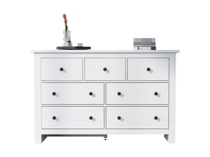 Buffet 0 porte(s)  7 tiroir(s) STILVORA  - 152 cm coloris blanc 