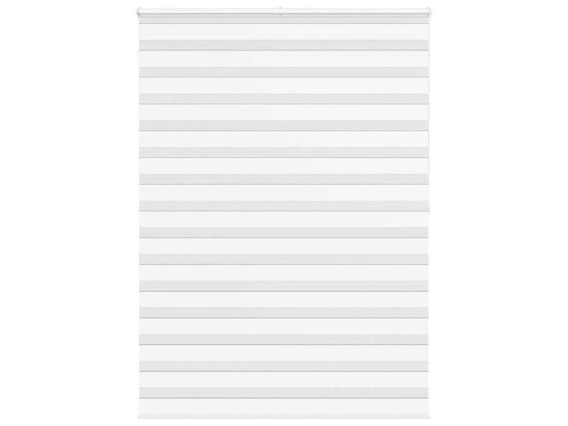  Store zèbre, store de fenêtre blanc 165x200 cm largeur du tissu 160,9cm polyester cf48393  - Conforama B