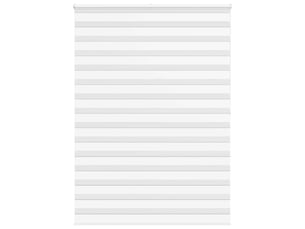 Store zèbre, store de fenêtre blanc 165x200 cm largeur du tissu 160,9cm polyester cf48393