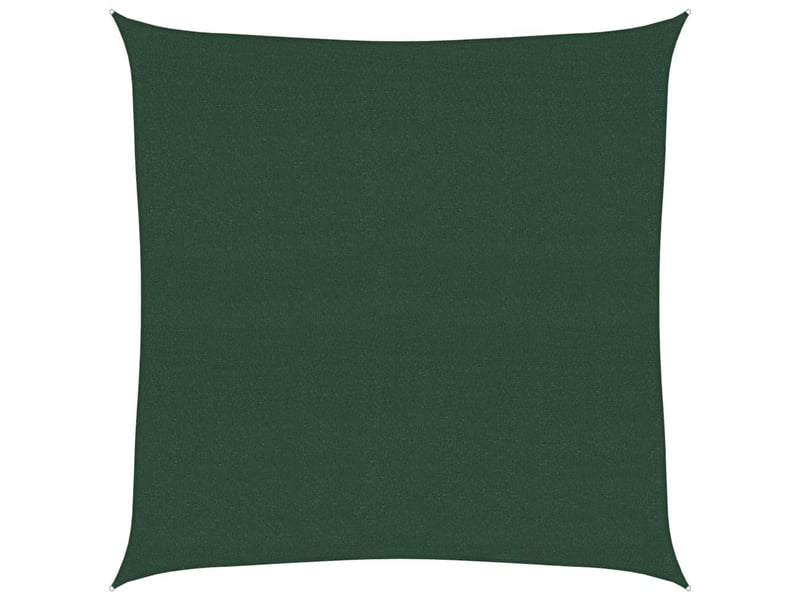  Voile d'ombrage - voile d'ombre - voile parasol 160 gm² vert foncé 6x6 m pehd  - Conforama A