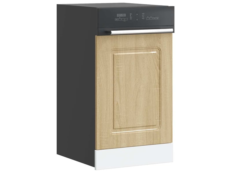  Panneau de lave-vaisselle kalmar chêne sonoma 45x1,5x57cm  - Conforama C