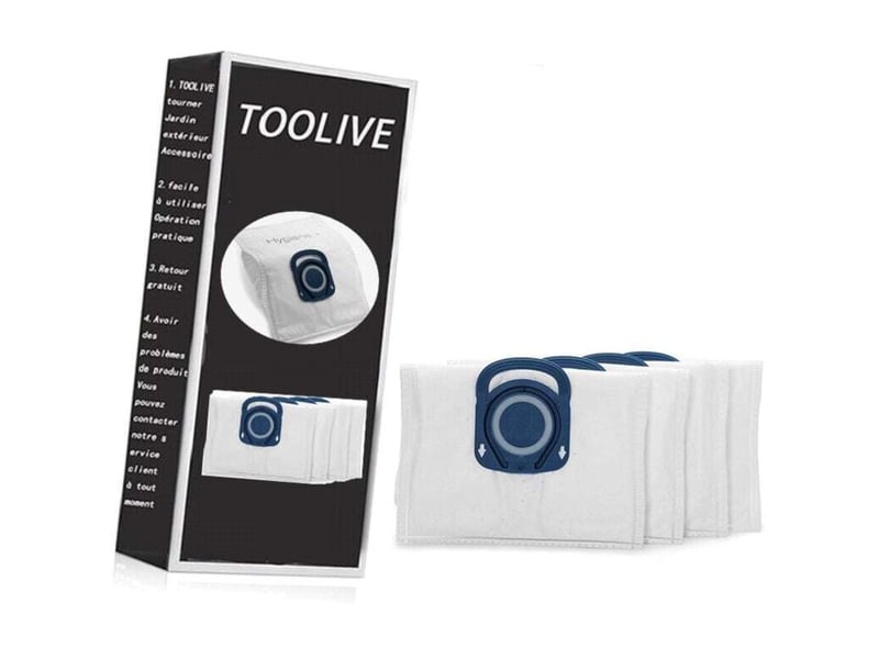 Rowenta lot de 4 sacs hygiène+, compatibles avec les aspirateurs traineau compact power, power xxl, silence force, x-trem power zr200520  - Conforama D
