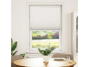 Store plissé, store de fenêtre 90x100 cm blanc cf46668