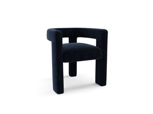 Fauteuil fixe <strong>SIA HOME</strong> <strong>CELIATTBN</strong> Tissu bleu vendu A l'unité