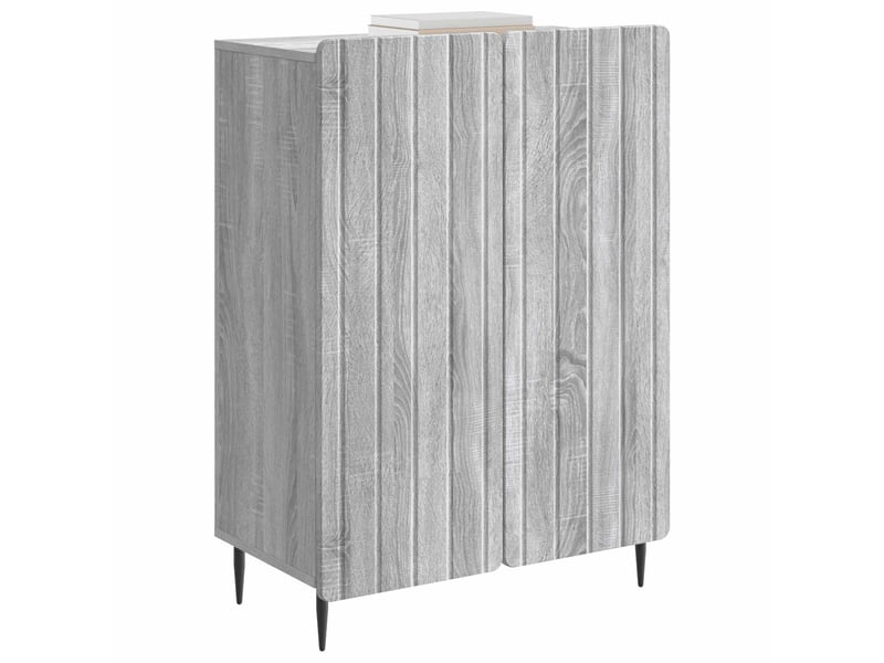  Buffet - bahut - meuble de rangement sonoma gris 66 x 34,5 x 92 cm bois d'ingénierie  - Conforama C