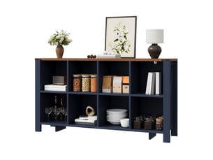 Buffet - 140 cm coloris bleu
