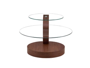 Table basse coloris transparent