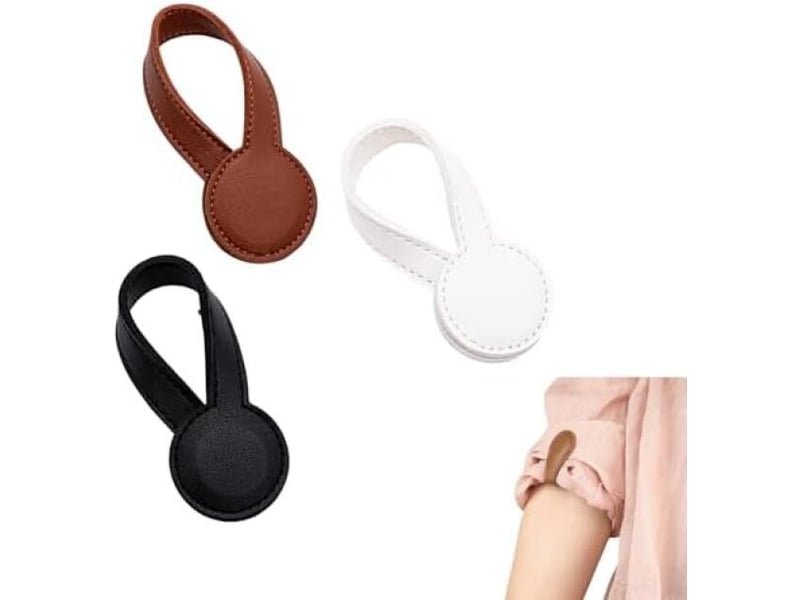  Crochets muraux 3 pinces à vêtements magnétiques multifonctionnelles, pince vetement, pour fixer l'ourlet des vêtements les jambes des pantalons longs, multicolore  - Conforama A