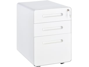Bibliotheque coloris blanc 3 étagère(s) <strong>BEAUNIV</strong> <strong></strong> - 48 cm x 59 cm