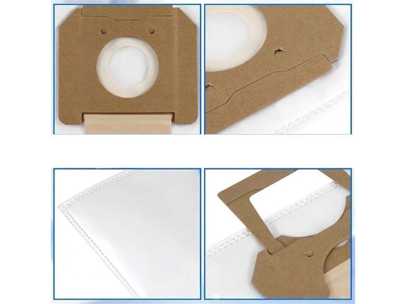  Sac à poussière de rechange for aspirateur bosch gas35,gas35l afc, série 2607432037(10pcs)  - Conforama C