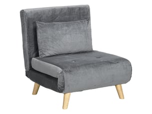 Fauteuil relax électrique RAELUNYI Cuir / Tissu noir
