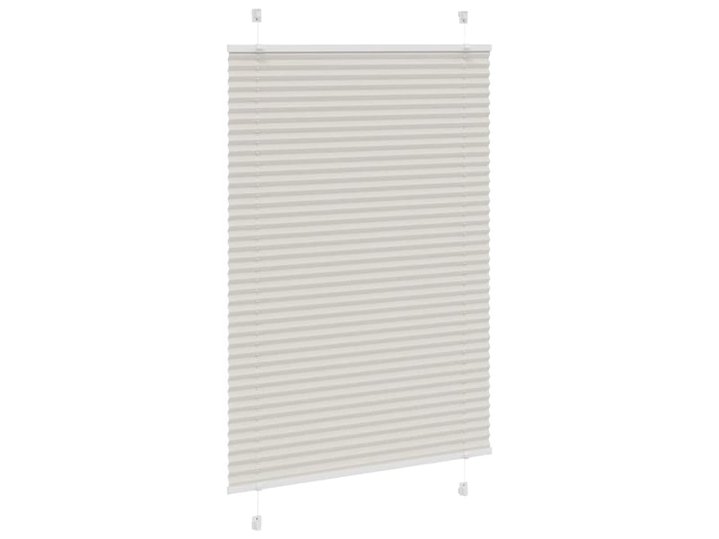 Store plissé, store de fenêtre gris clair 95x100 cm largeur du tissu 94,4 cm cf46913 - Conforama C
