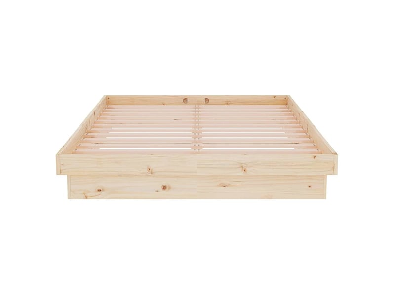  Lit double- lit adulte -  cadre de lit bois massif 120x200 cm  - Conforama D