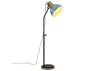 Lampadaire salon, lampe sur pied 25 w bleu délavé 30x30x100-150 cm e27