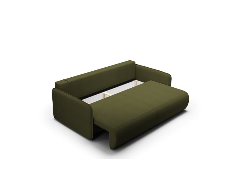  Canapé convertible 4 places forest vert olive  - Conforama D