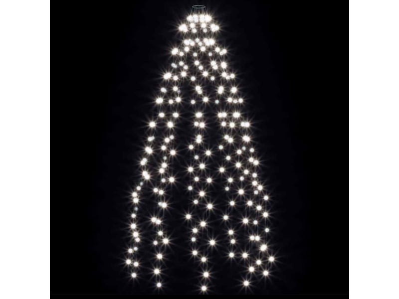  Guirlande lumineuse d'arbre de noël 210 led blanc froid 210 cm  - Conforama E