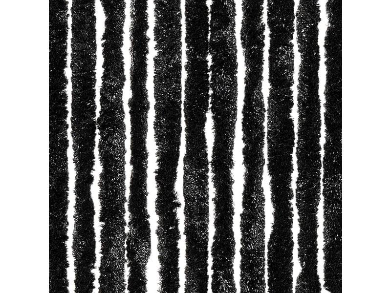  Rideau anti-mouches, moustiquaire anthracite 100x200 cm chenille cf43484  - Conforama E