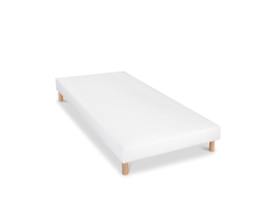 Sommier tapissier 100x200 cm BELLECOUR 3SO02.01.18.1020 épaisseur 18 cm 13 latte(s) vendu sans pieds