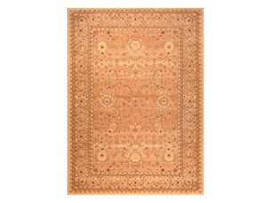 Tapis en laine kashqai 4303 101 oriental, cadre, fleurs beige   couleur saumon 135x200 cm
