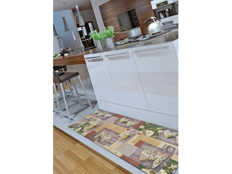  Tapis de sol antidérapant sprinty patchwork sibling-sprinty-patchwork - Conforama B