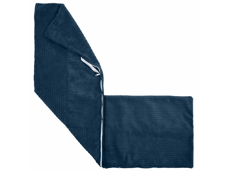  Lot de 2 housses de coussin almelo bleu marine 40 x 145 cm cf49391  - Conforama C