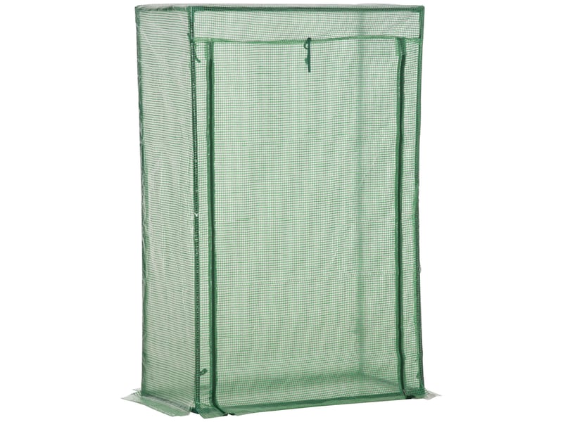  Serre porte, hiver acierfilm plastique, balconjardin, tomates 100x50x150 cm, verdure.  - Conforama A