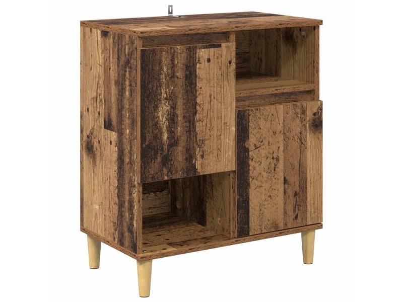  Buffet - bahut - meuble de rangement bois ancien 35 x 60 x 70 cm bois d'ingénierie  - Conforama A