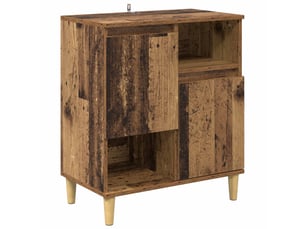 Buffet - bahut - meuble de rangement bois ancien 35 x 60 x 70 cm bois d'ingénierie