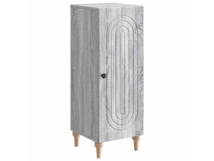Buffet - bahut - meuble de rangement sonoma gris 33 x 34,5 x 90 cm bois d'ingénierie